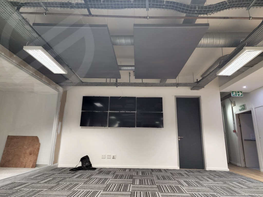 Office Space with Exposed Ceiling